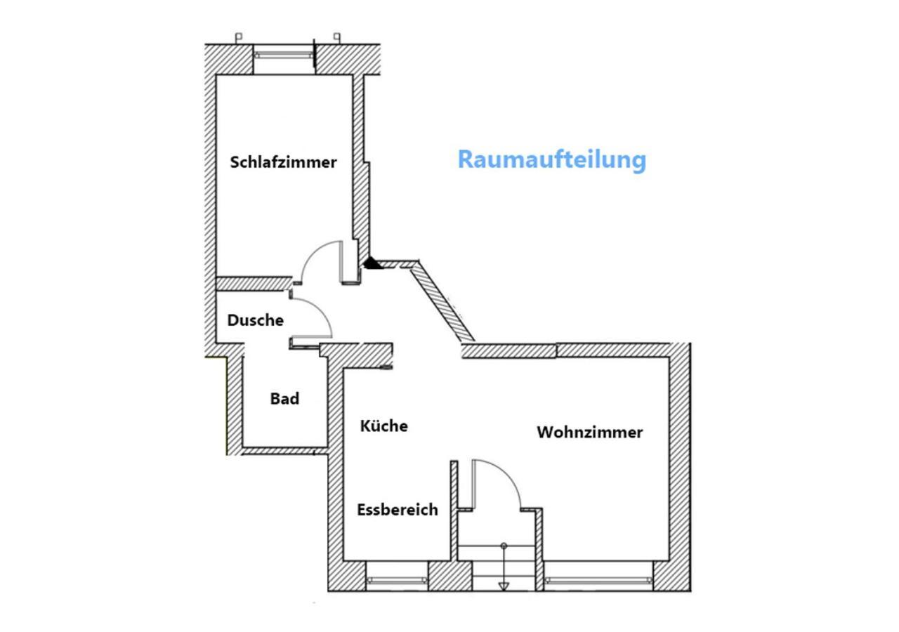 Stylisches 2-Zimmer Ambient Apartment In Alsternaehe Mit Kingsize-Bett & Schlafsofa Amburgo Esterno foto